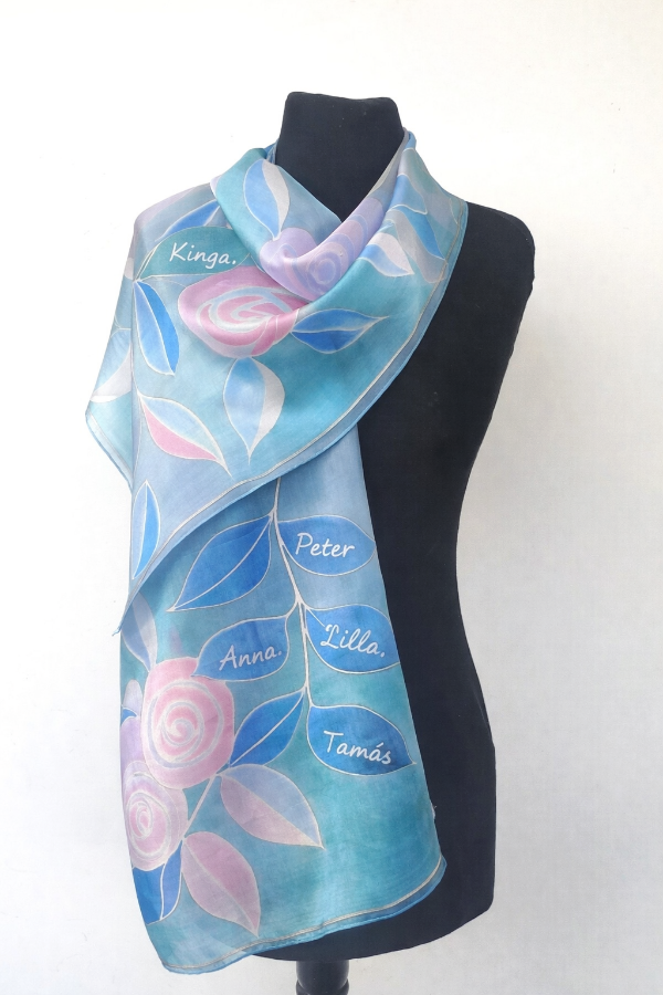 selyemsal rozsak ballagasra